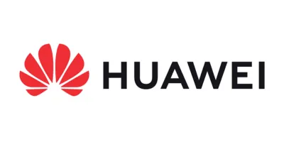 A logo featuring the company name 'HUAWEI' in stylized font.